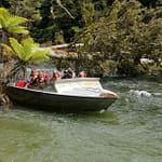 jet boat activity in Tuatapere